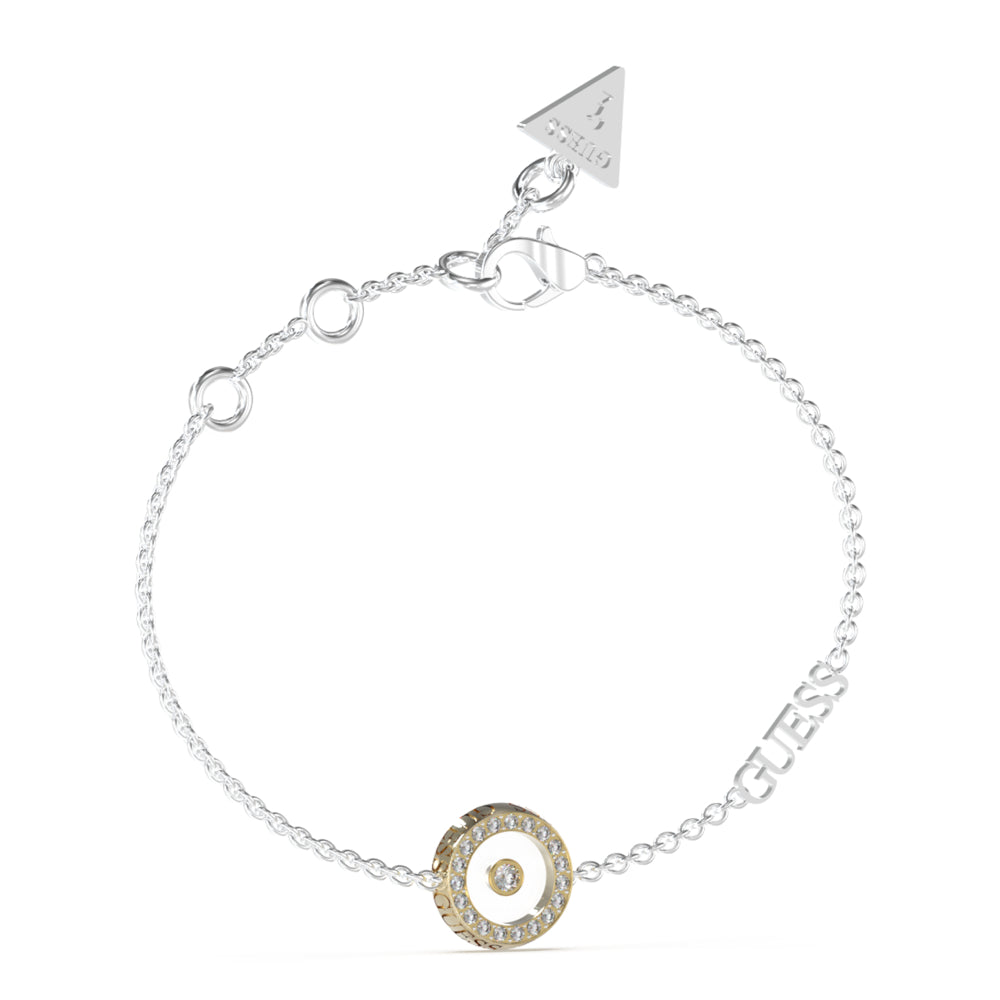 Guess Women's Silver and Gold Bracelet - JUBB03259J-59