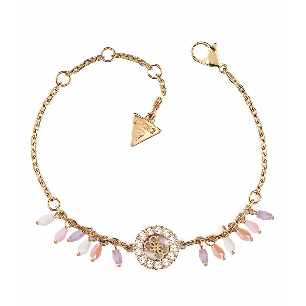 Guess Women's Gold/Multicolor Bracelet - JUBB04685JWYGMCS