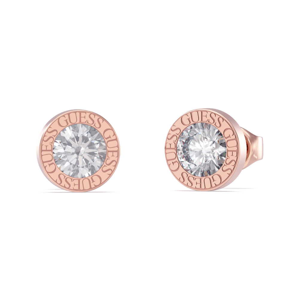 Guess Rose Gold Earrings for Women - GWCER-0002(RG)