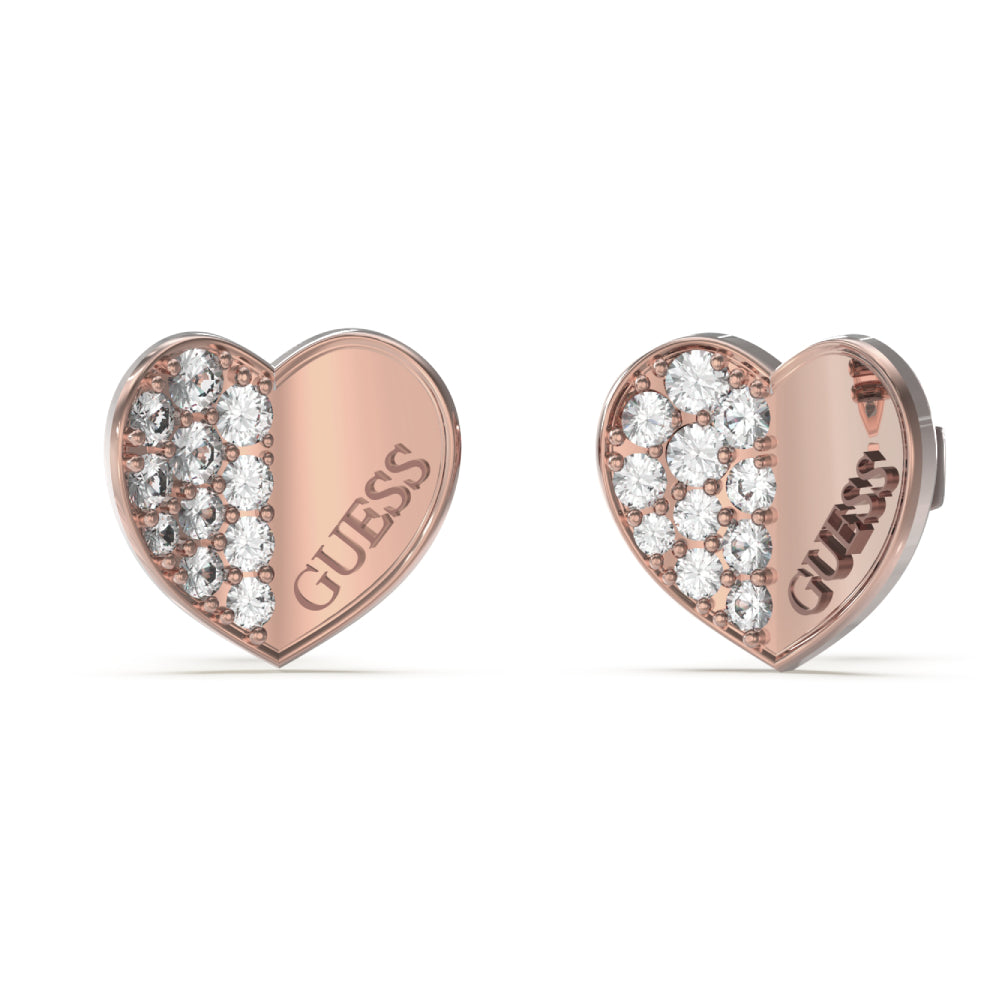 Guess Rose Gold Earrings for Women - GWCER-0026(RG)