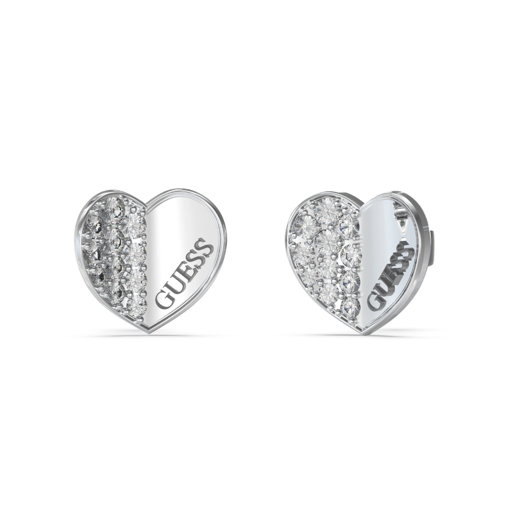 Guess Silver Earrings for Women - GWCER-0027(S)