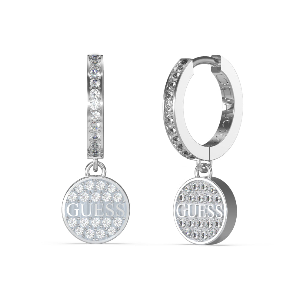 Guess Silver Earrings for Women - GWCER-0045(S)