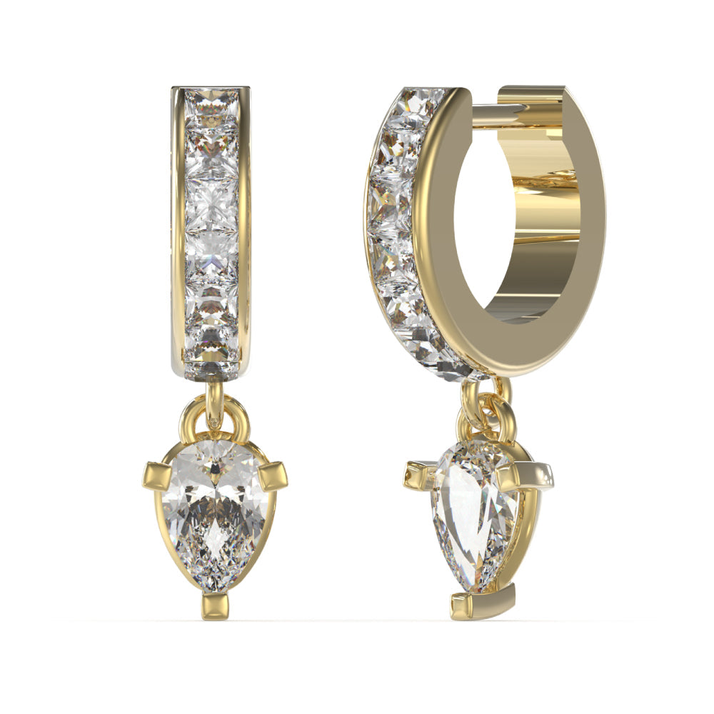 Guess Gold Earrings for Women - GWCER-0052(G)