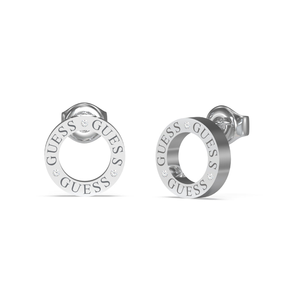 Guess Silver Earrings for Women - GWCER-0057(S)
