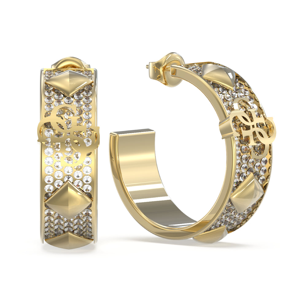 Guess Gold Earrings for Women - GWCER-0068(S)