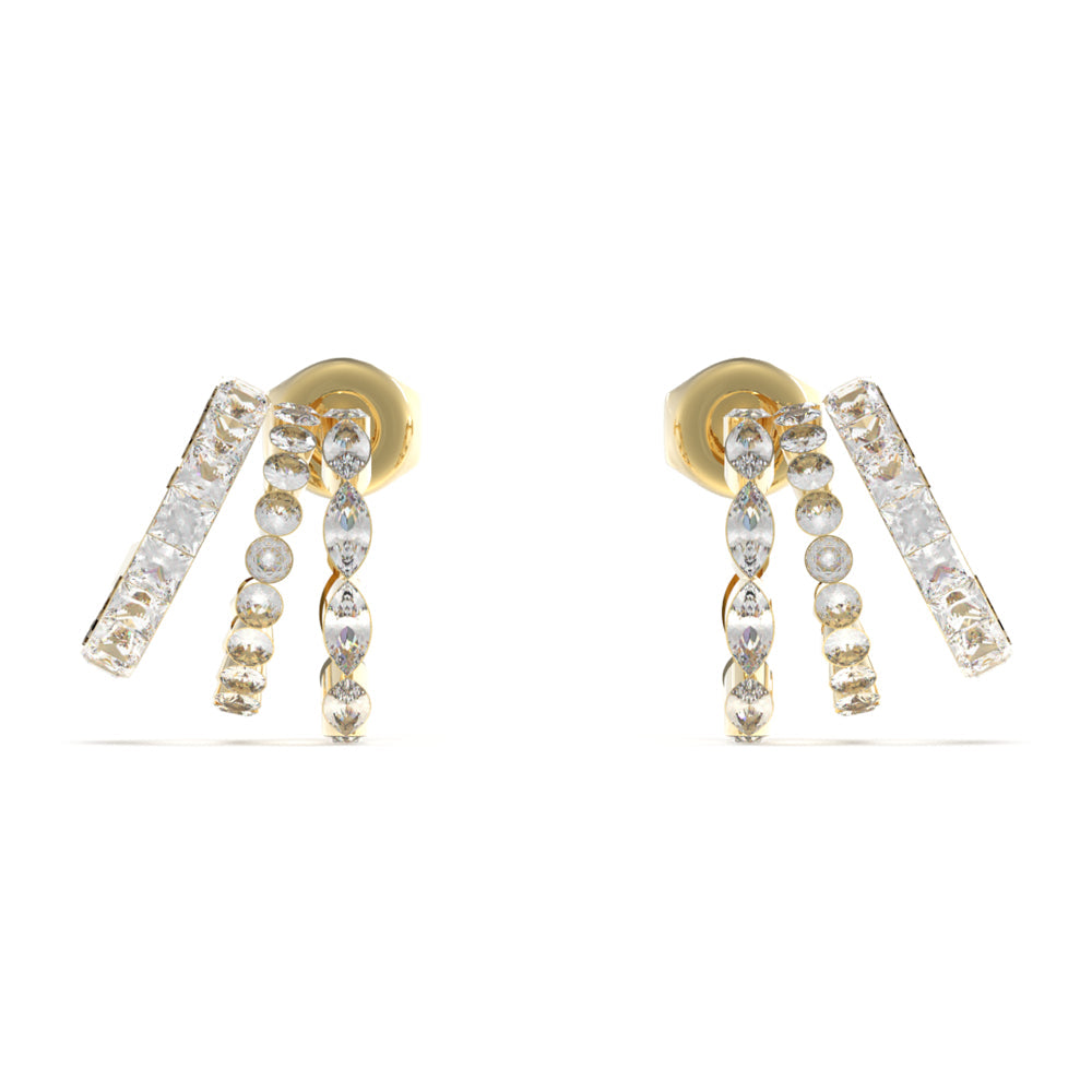 Guess Gold Earrings for Women - GWCER-0077(G)
