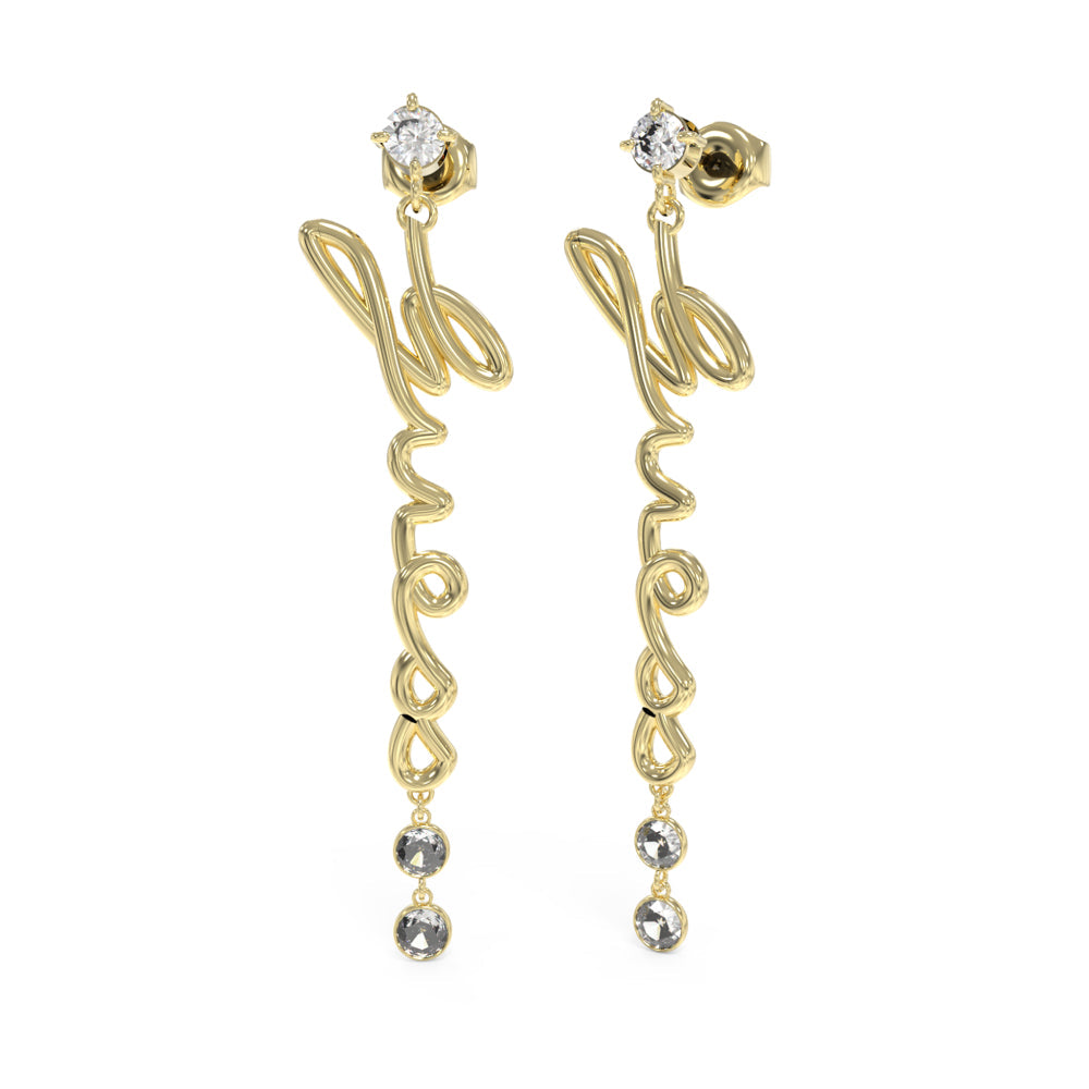 Guess Gold Earrings for Women - GWCER-0081(G)