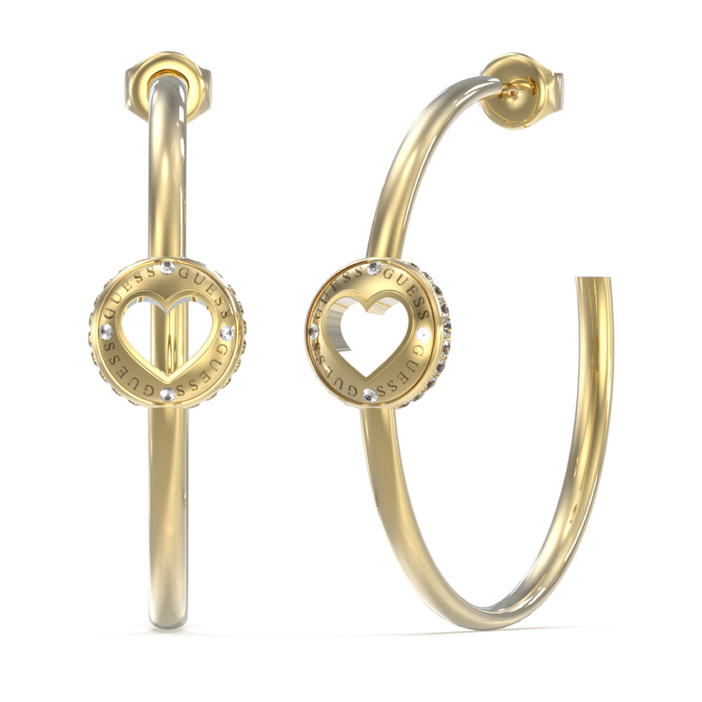 Guess Gold Earrings for Women - GWCER-0086(G)