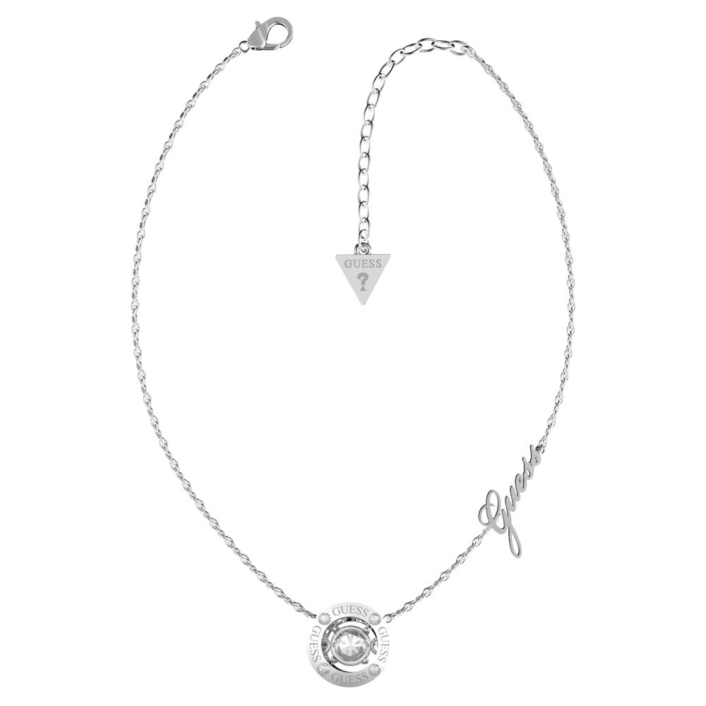 Guess Silver Necklace for Women - GWCNL-0012(S)