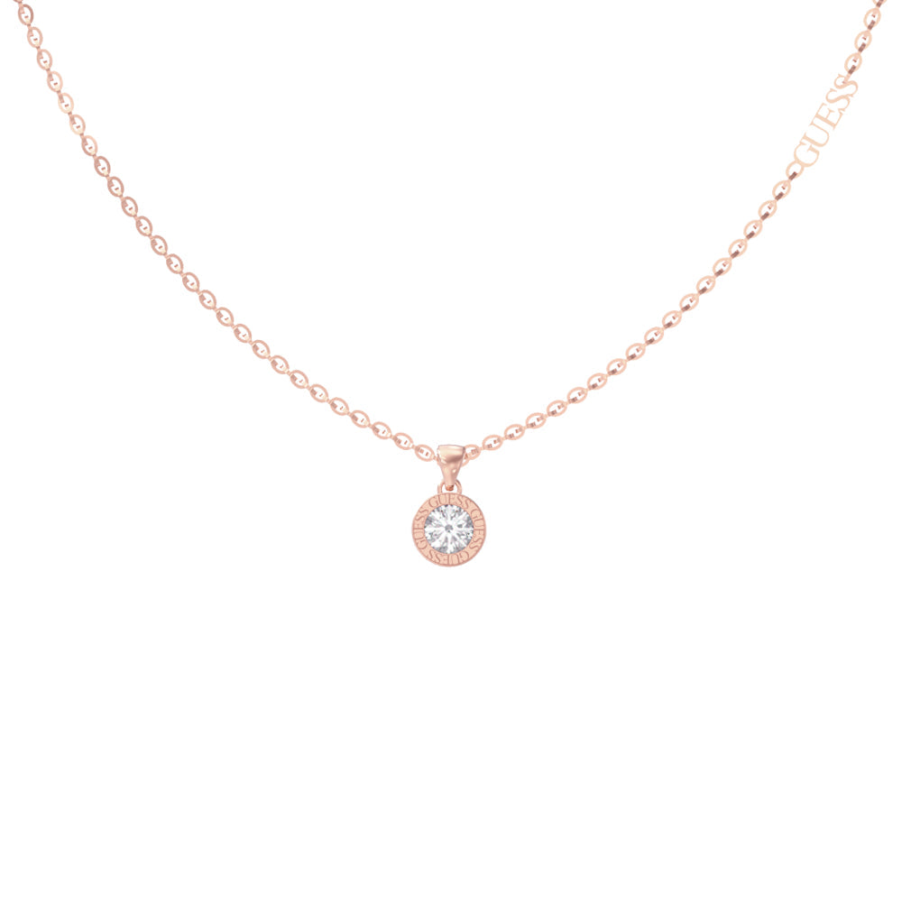 Guess Rose Gold Necklace for Women - GWCNL-0002(RG)