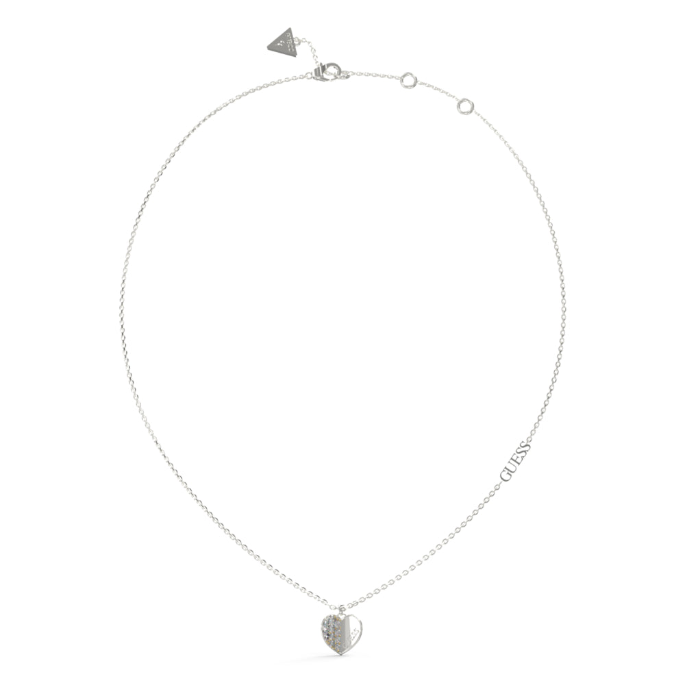 Guess Silver Necklace for Women - GWCNL-0024(S)
