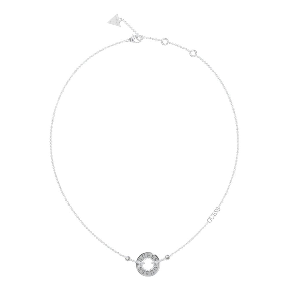 Guess Silver Necklace for Women - GWCNL-0032(S)
