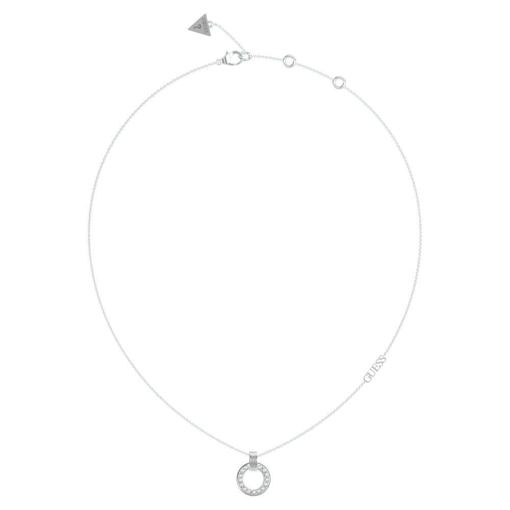 Guess Silver Necklace for Women - GWCNL-0038(S)