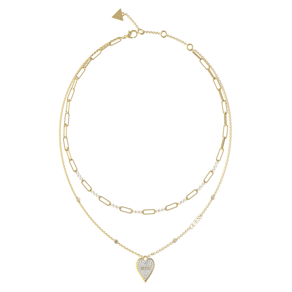 Guess Gold Necklace for Women - GWCNL-0045(G)