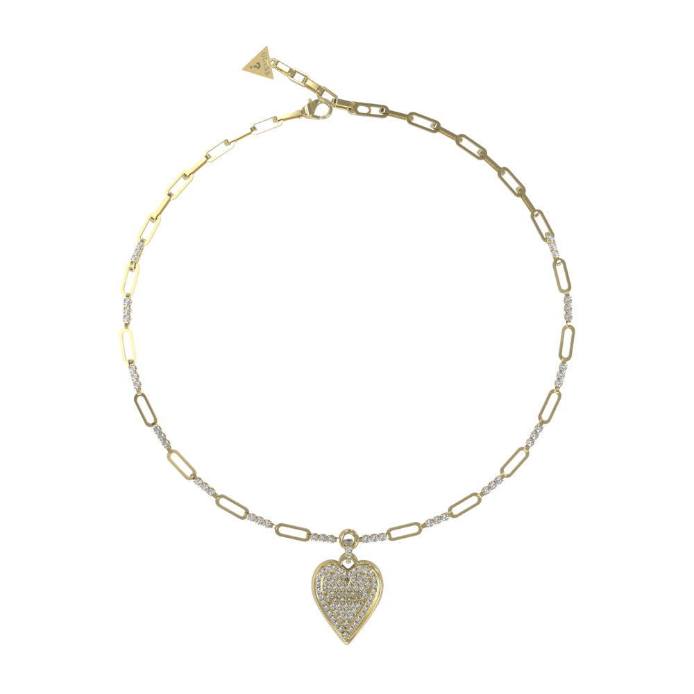 Guess Gold Necklace for Women - GWCNL-0046(G)