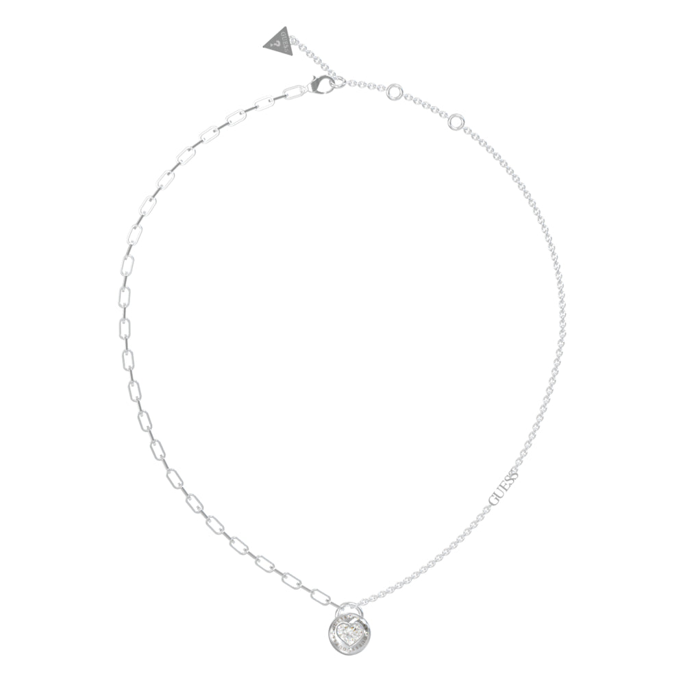 Guess Silver Necklace for Women - GWCNL-0063(S)