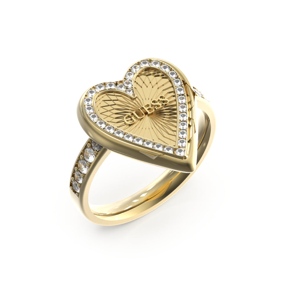 Guess Gold Ring for Women - JUBR03243J-98