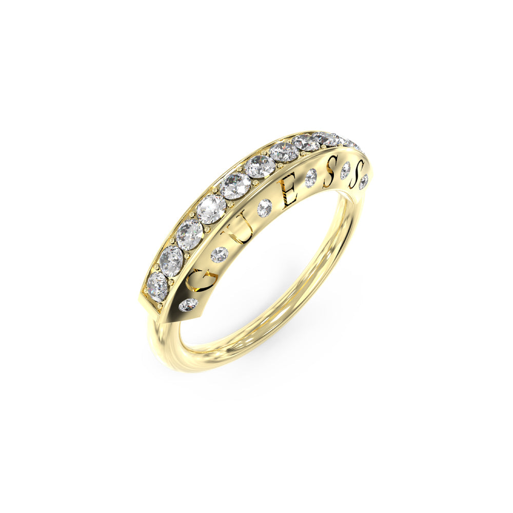 Guess Gold Ring for Women - JUBR03254J-99