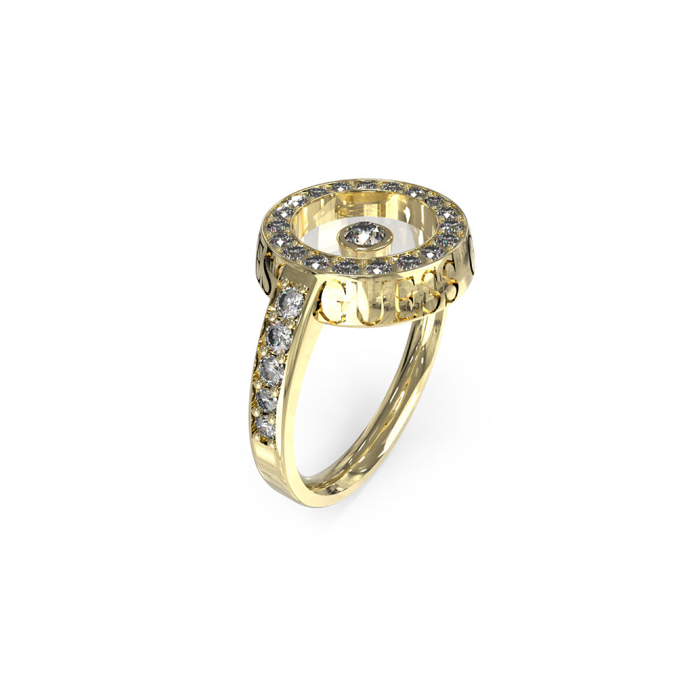 Guess Gold Ring for Women - JUBR03257J-100