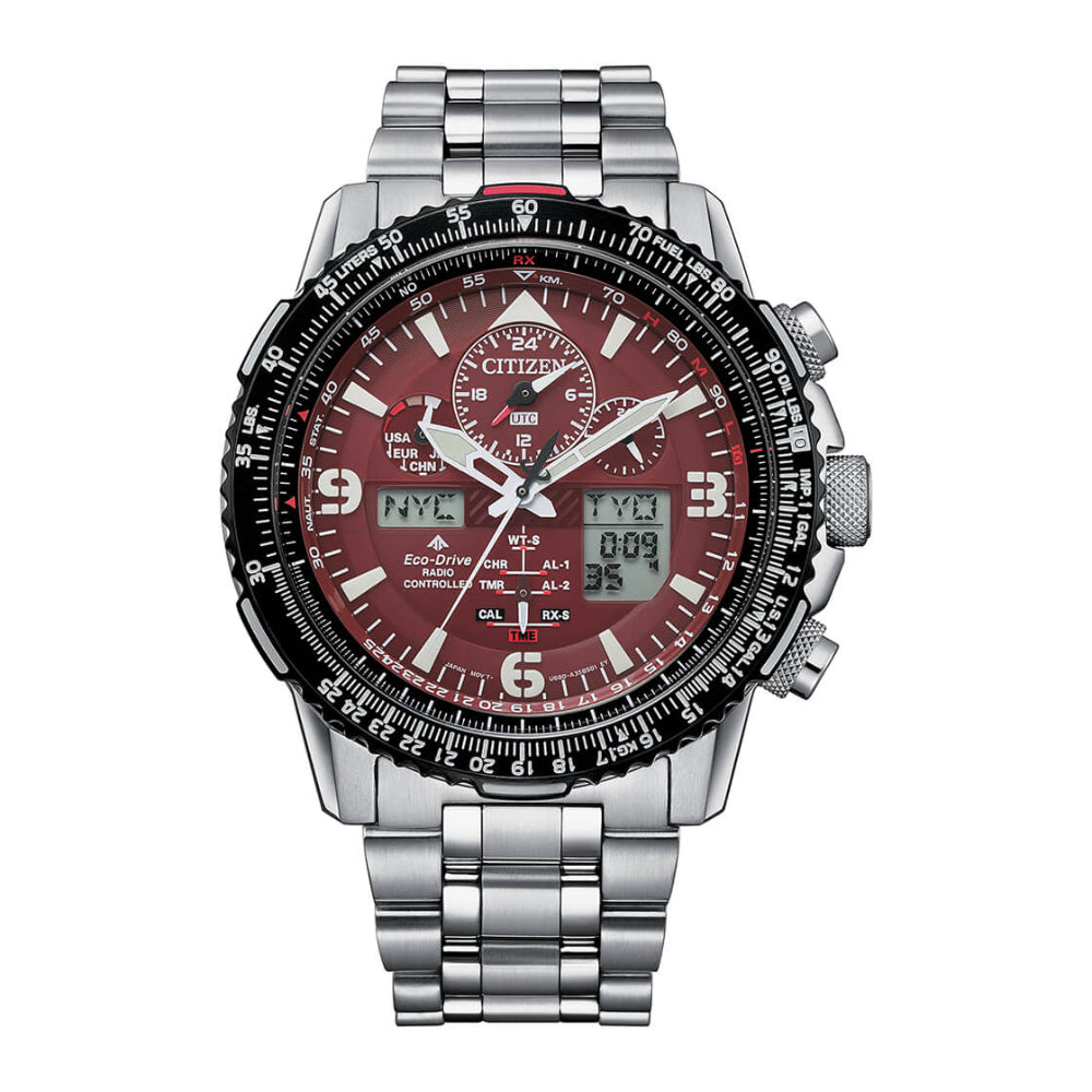 Citizen Men's Promaster Skyhawk Watch with Pink Dial - JY8086-89X