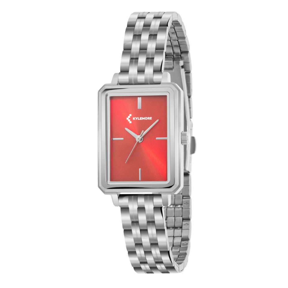 Kylemore Women's Quartz Watch, Red Dial - KM-1061B