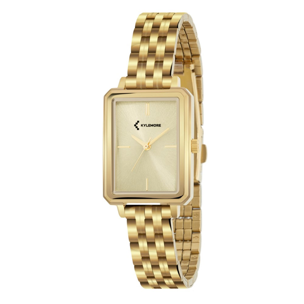 Kylemore Women's Quartz Watch with Gold Dial - KM-1065B