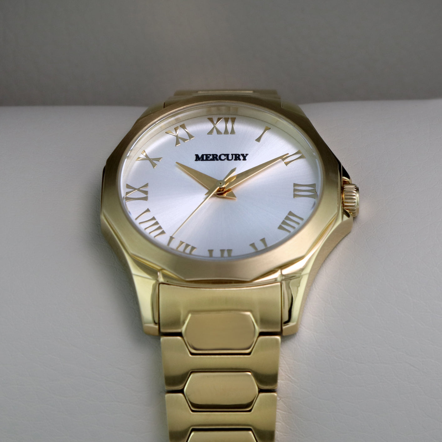 Mercury Women's Swiss Quartz Watch with White Dial - MER-0015