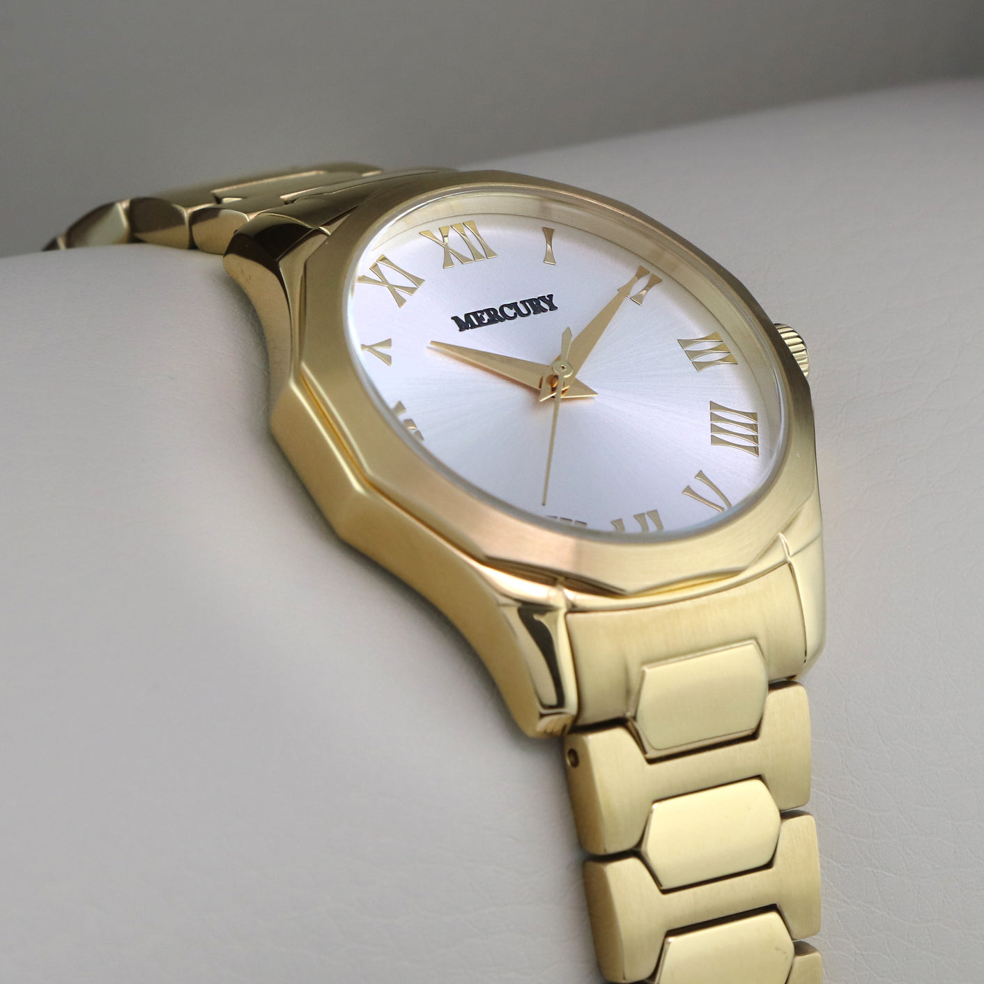 Mercury Women's Swiss Quartz Watch with White Dial - MER-0015