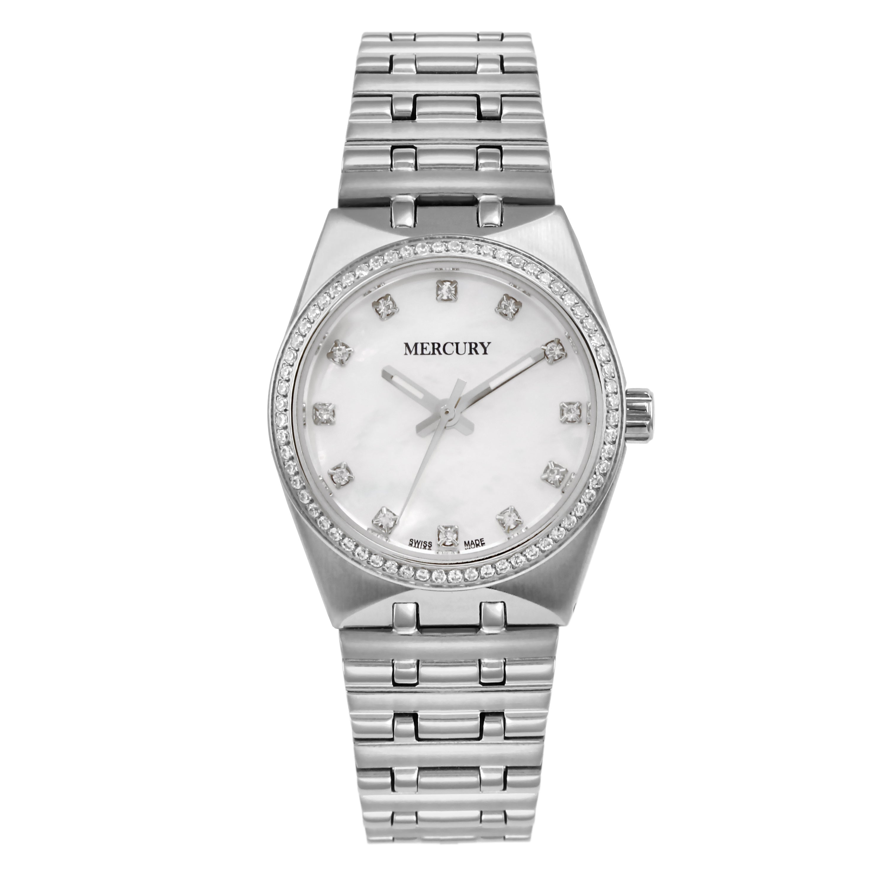 Mercury Women's Watch with Quartz Movement and Mother of Pearl Dial – MER-0129