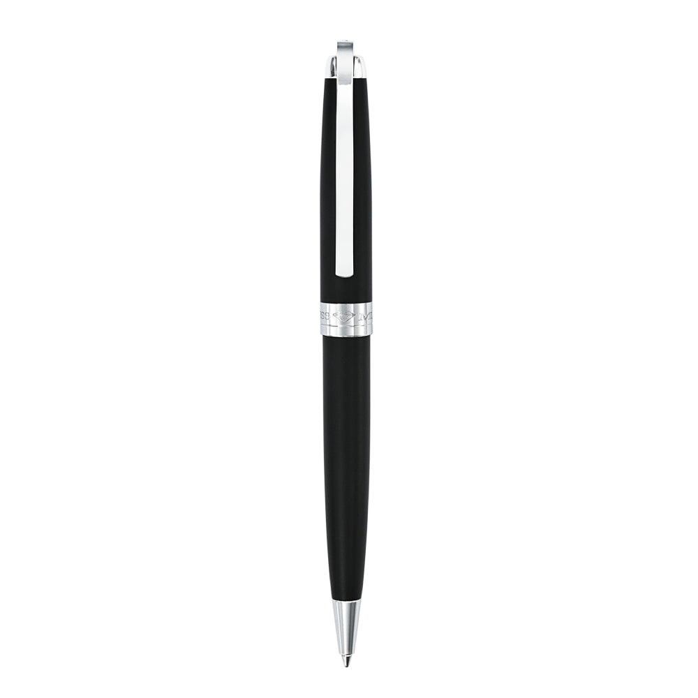 Murex Matte Black and Silver Ballpoint Pen - MURPN-0007