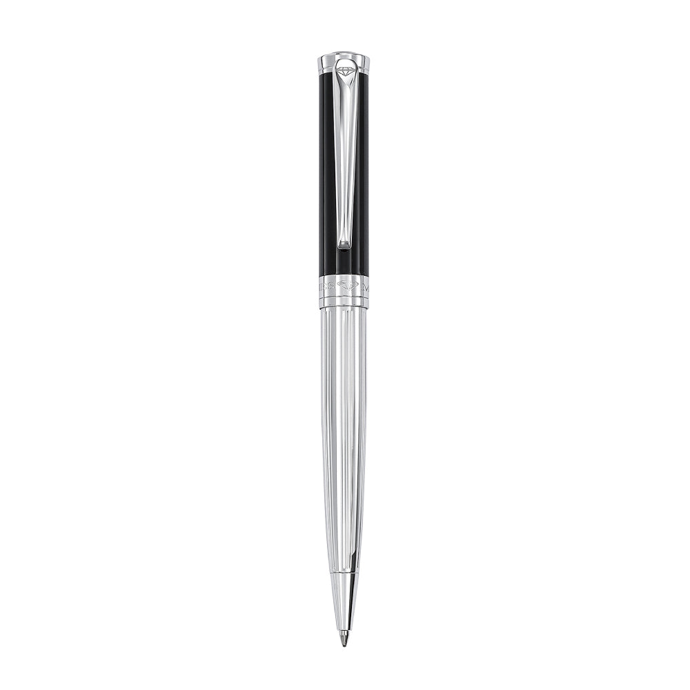 Murex Silver and Black Ballpoint Pen - MURPN-0005