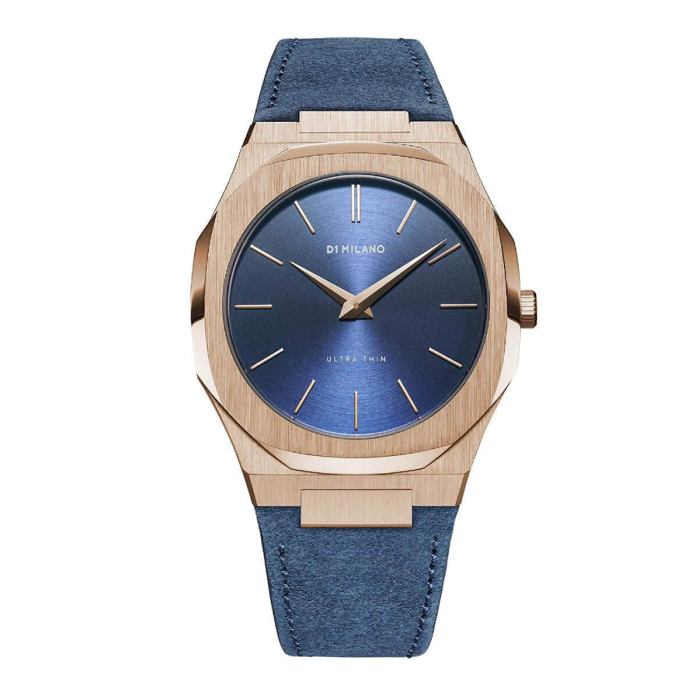 D1 Milano Men's Watch, Quartz Movement, Blue Dial - ML-0115