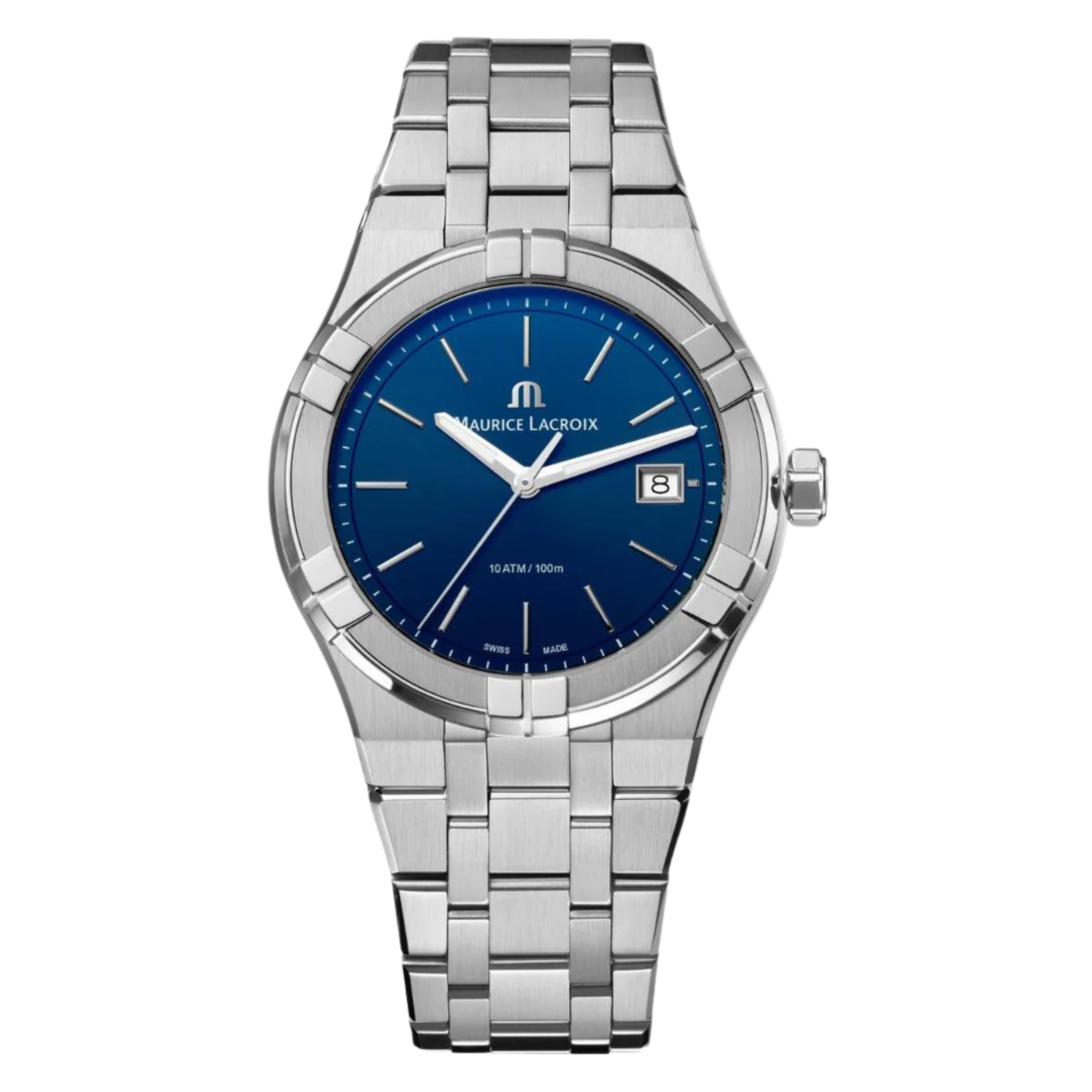 Maurice Lacroix Men's Icon Blue Dial Watch MLC-0007