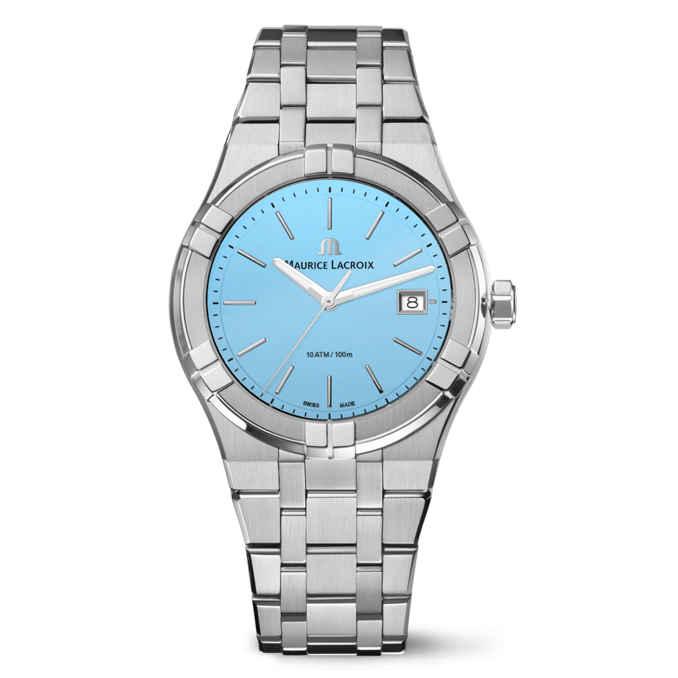 Maurice Lacroix Men s Icon Blue Dial Watch MLC 0008