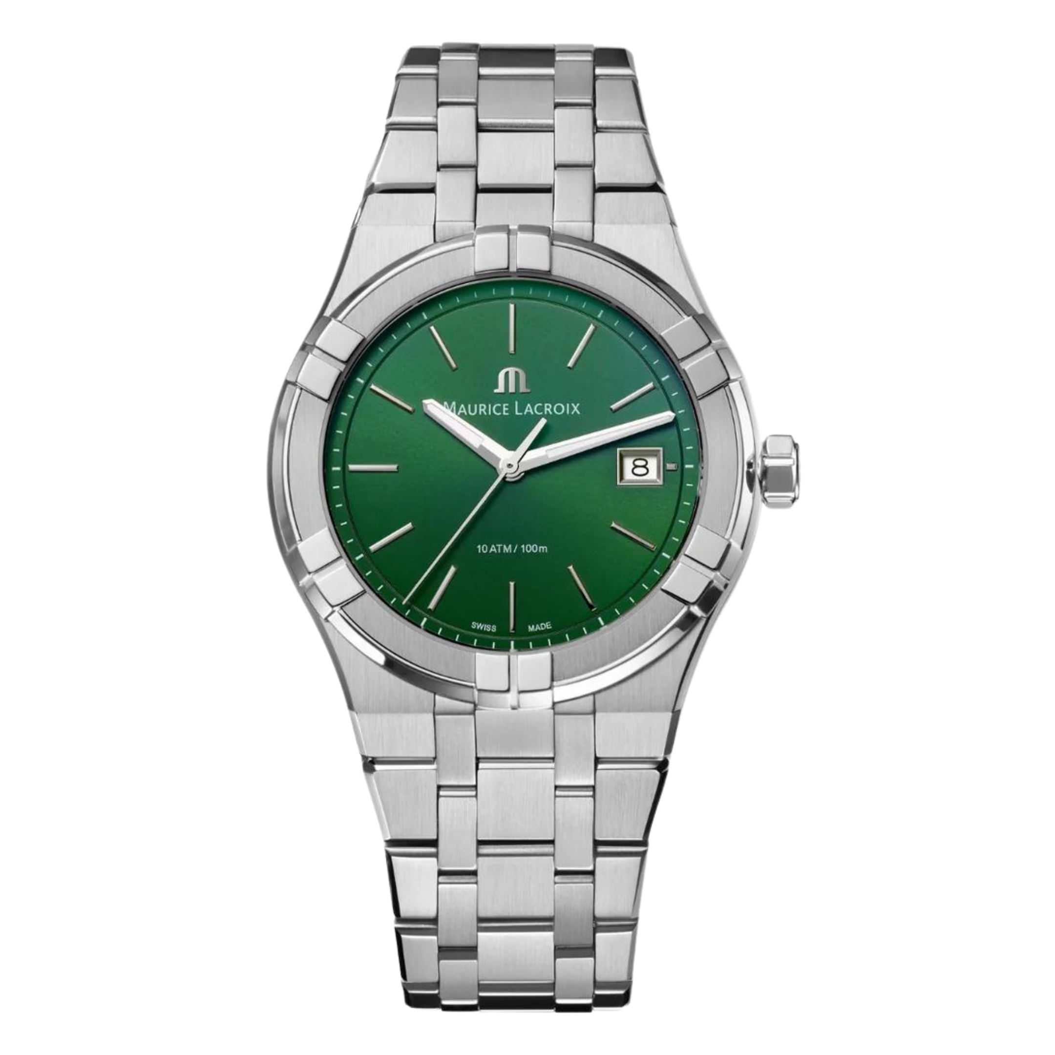 Maurice Lacroix Men's Icon Green Dial Watch MLC-0009