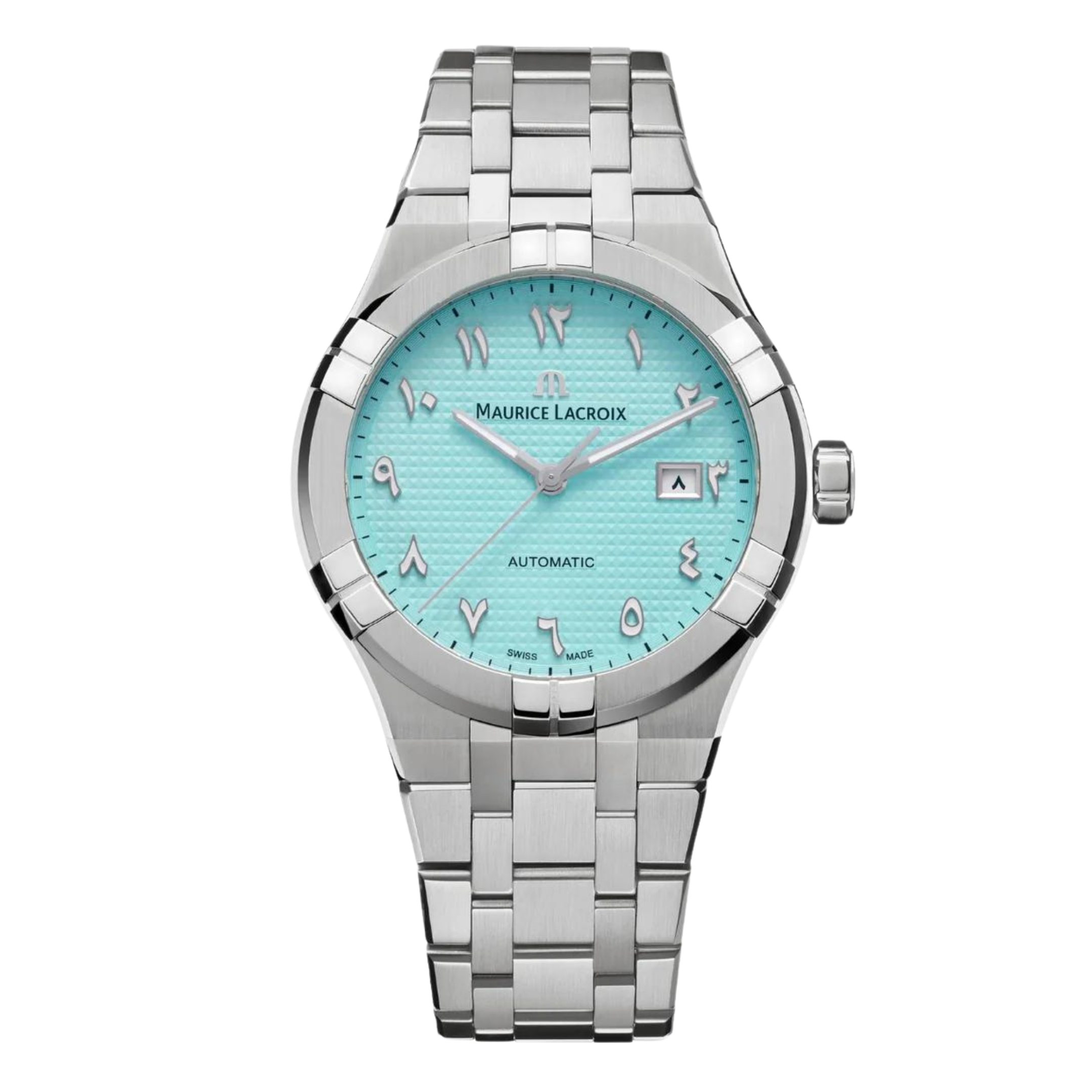 Maurice Lacroix Men's Icon Light Blue Dial Watch MLC-0014