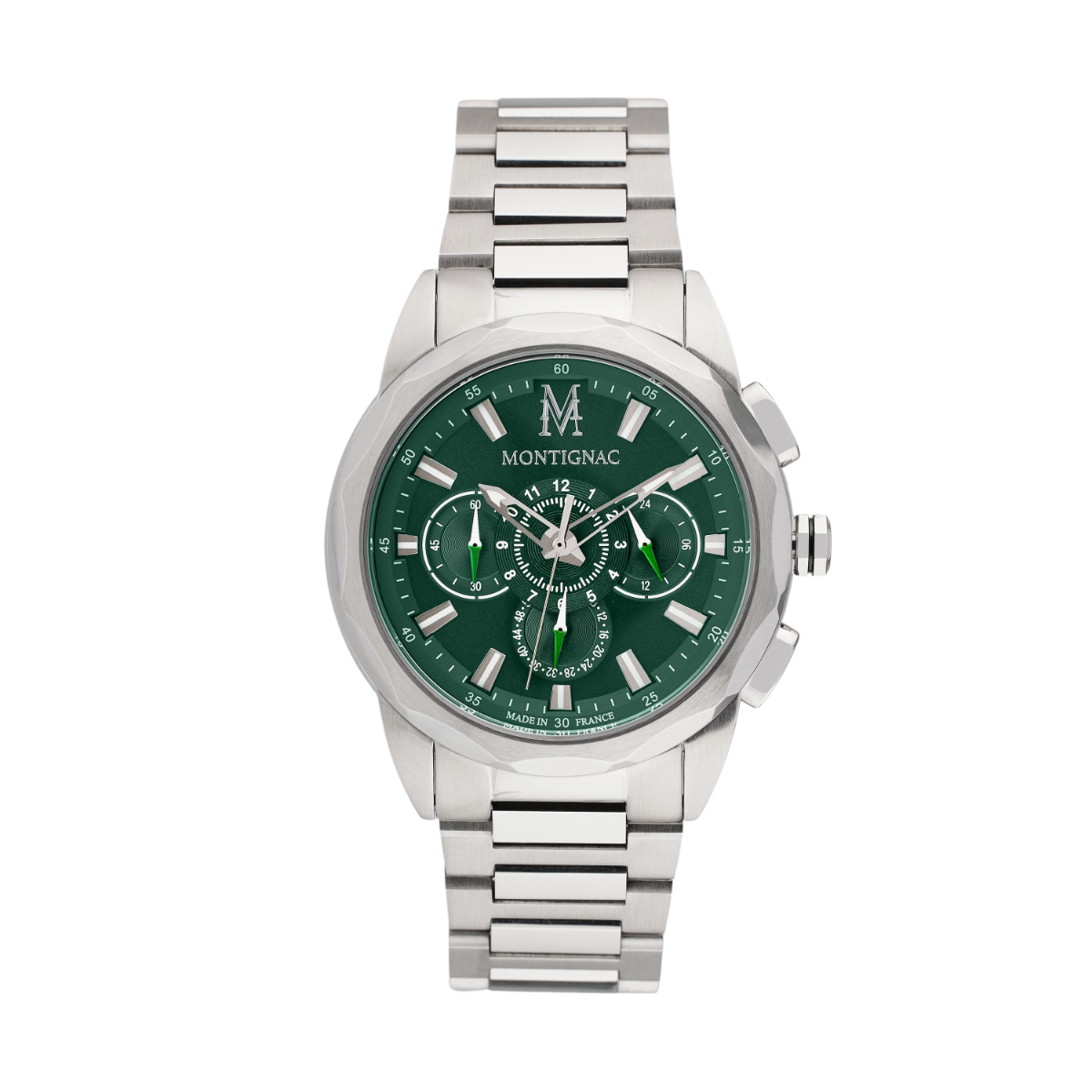 Montagnac Men's Quartz Watch with Green Dial MNG-0030