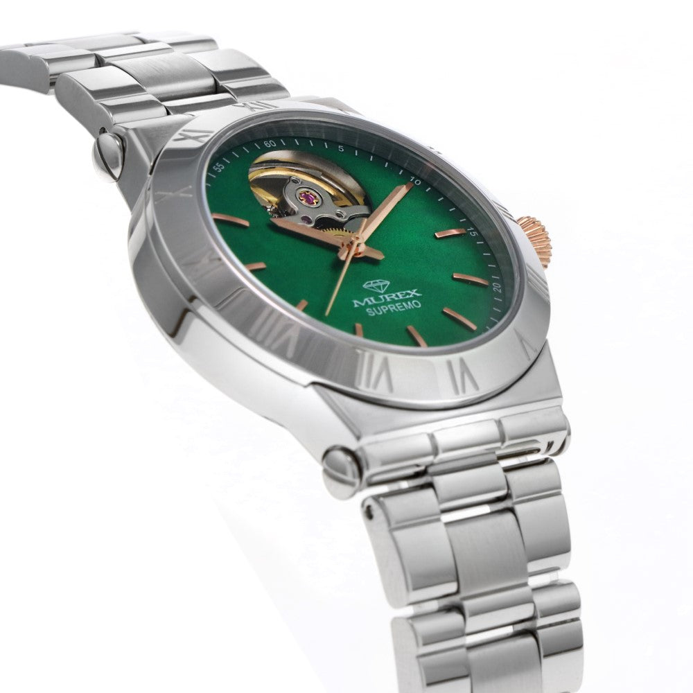 Murex Women's Watch, Automatic Movement, Green Dial - MUR-0072