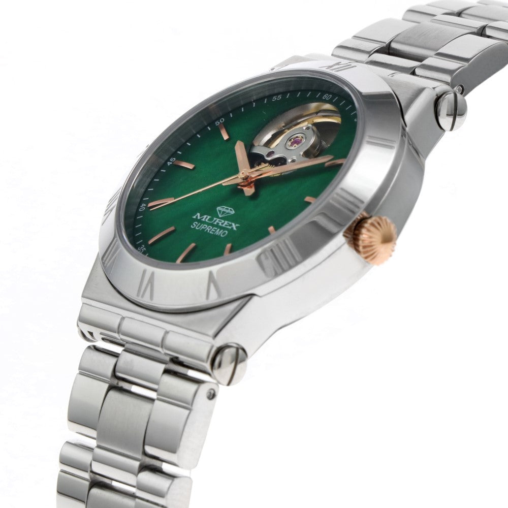 Murex Women's Watch, Automatic Movement, Green Dial - MUR-0072