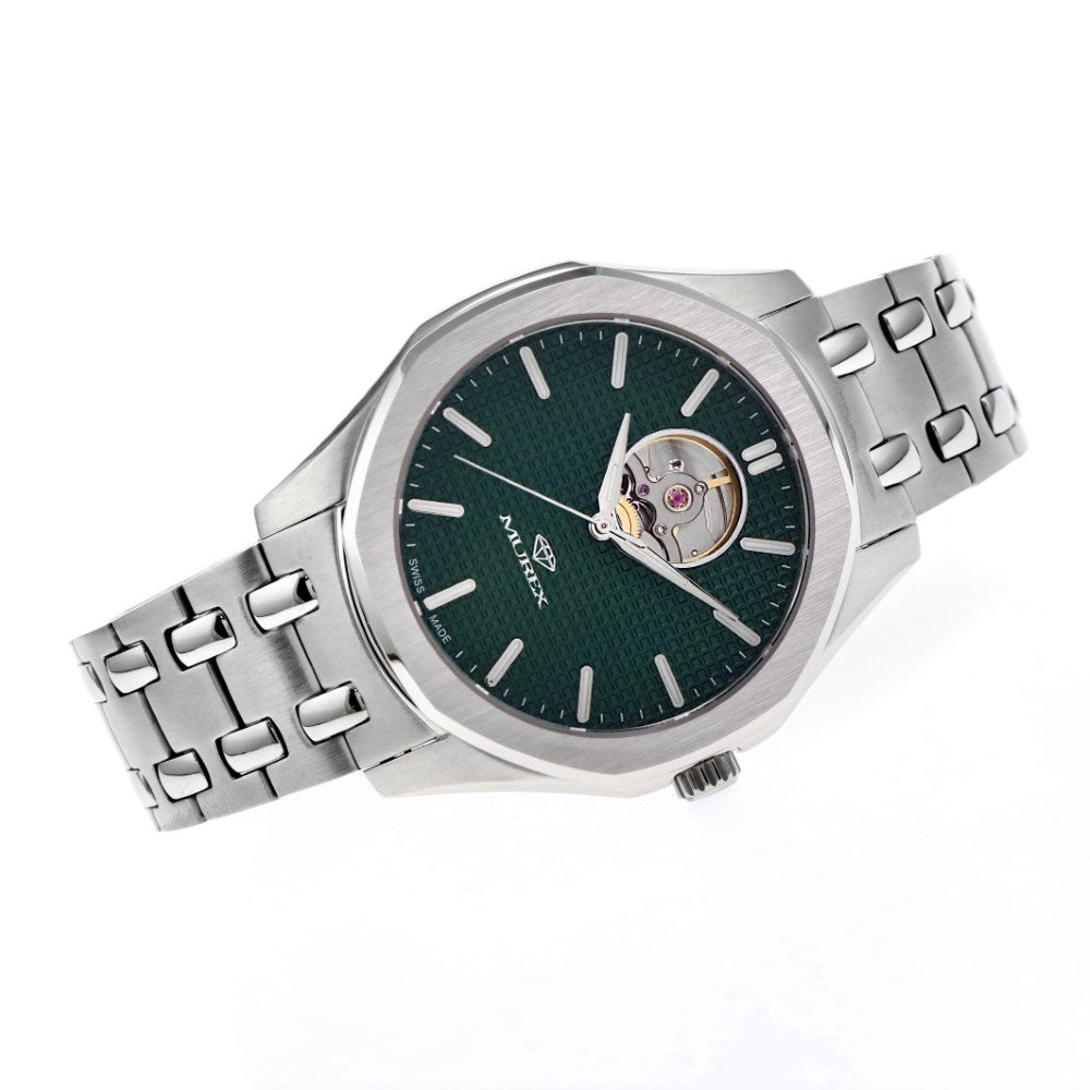 Murex Men's Watch, Automatic Movement, Green Dial - MUR-0076