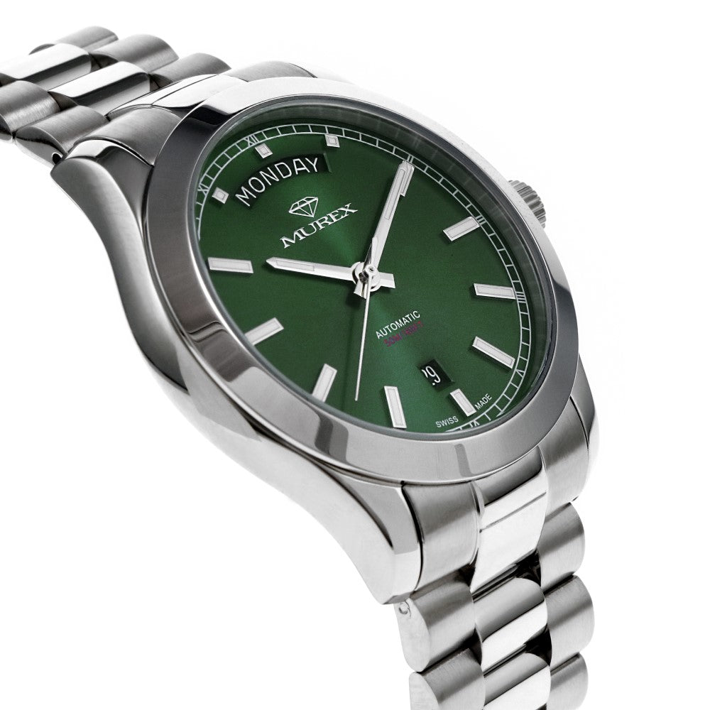 Murex Men's Watch, Automatic Movement, Green Dial - MUR-0079