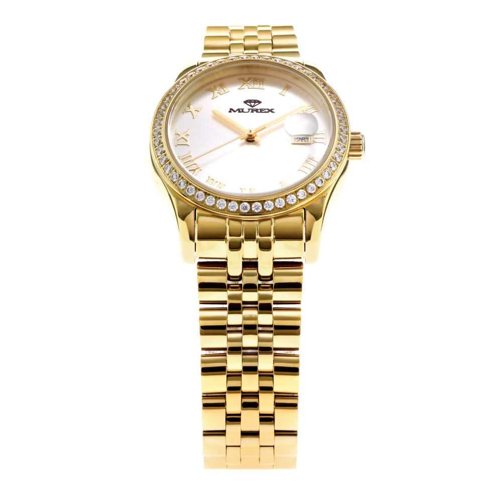Murex Women's Quartz Watch with Pearly White Dial - MUR-0016