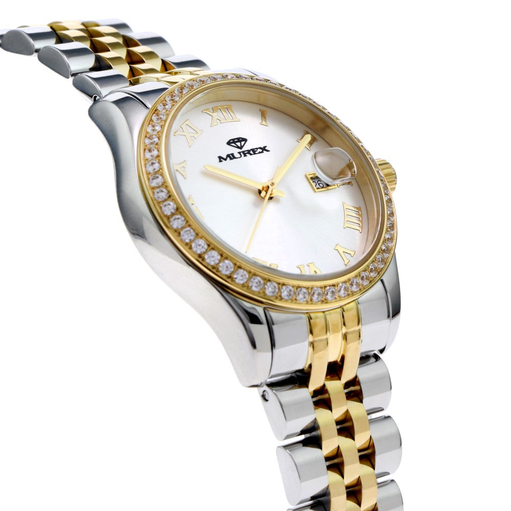 Murex Women's Quartz Watch with Pearly White Dial - MUR-0015