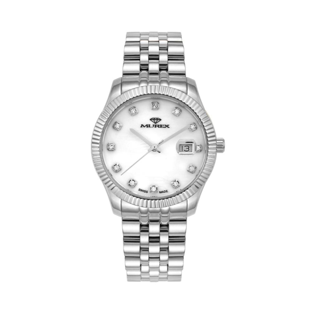 ساعة موريكس النسائية كوارتز بمينا من عرق اللؤلؤ – MUR-0021