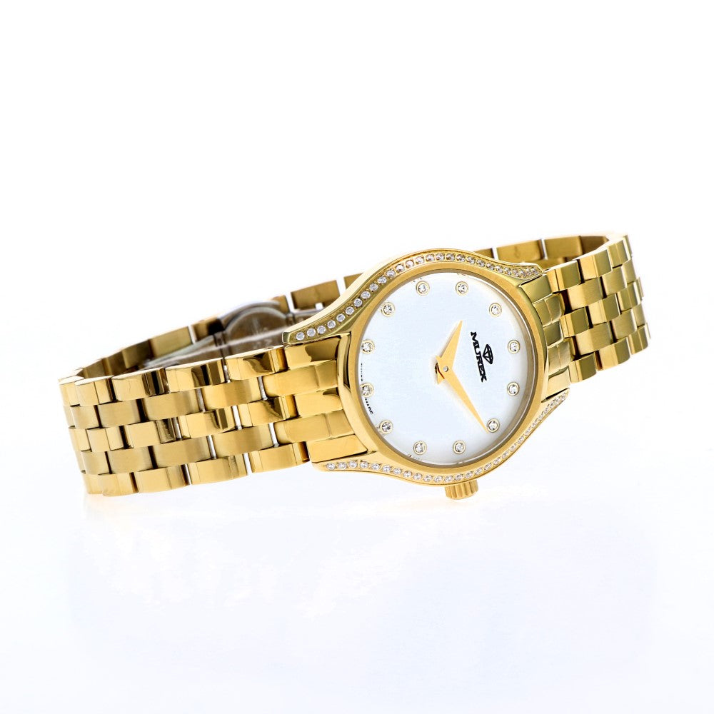 Murex Women's Quartz Watch with Pearly White Dial - MUR-0028