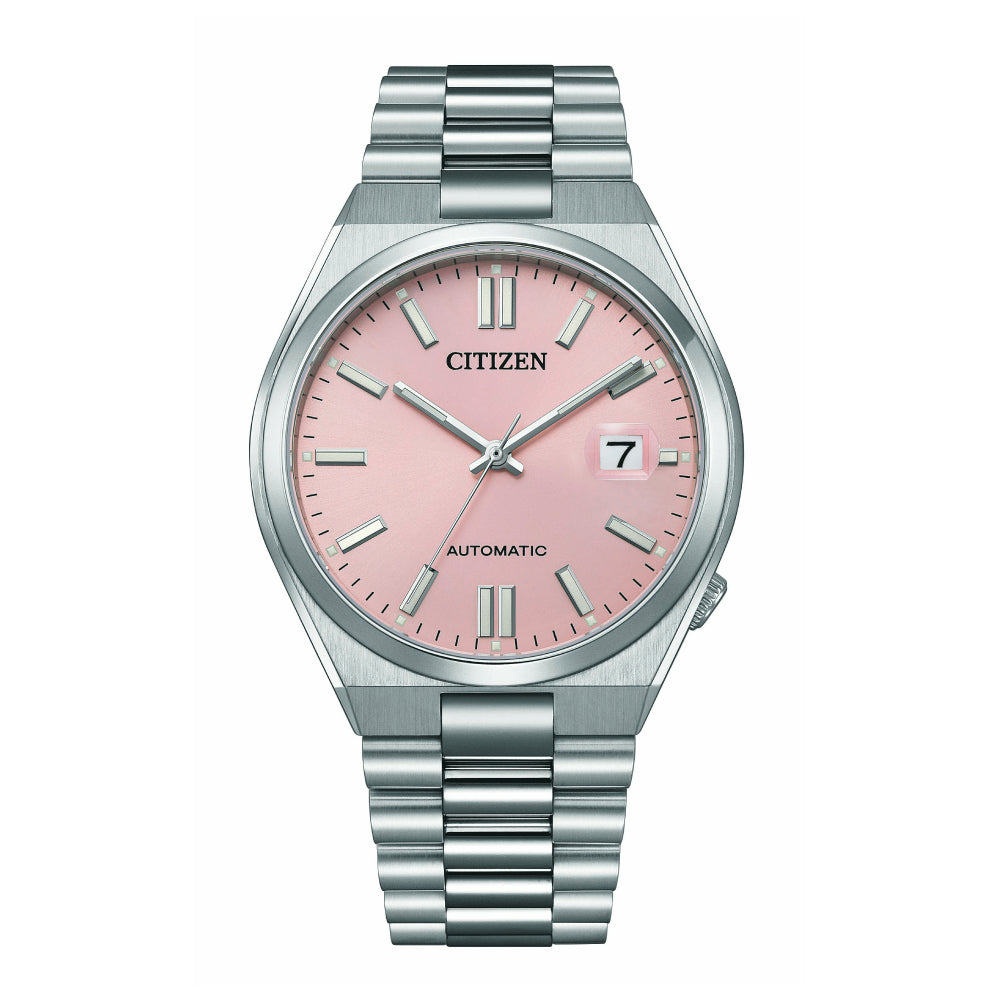 Citizen Men's Watch, Automatic Movement, Pink Dial - CITC-0043