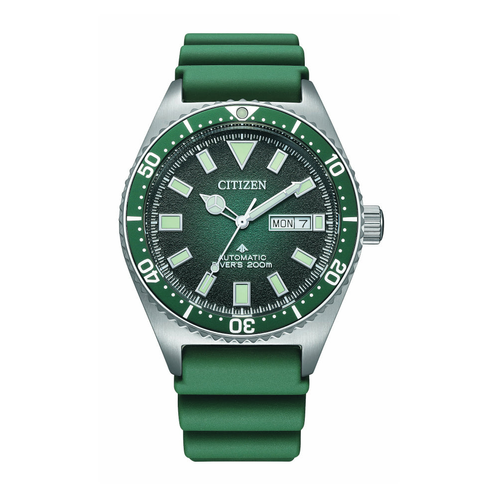 Citizen Men's Watch, Automatic Movement, Green Dial - CITC-0049