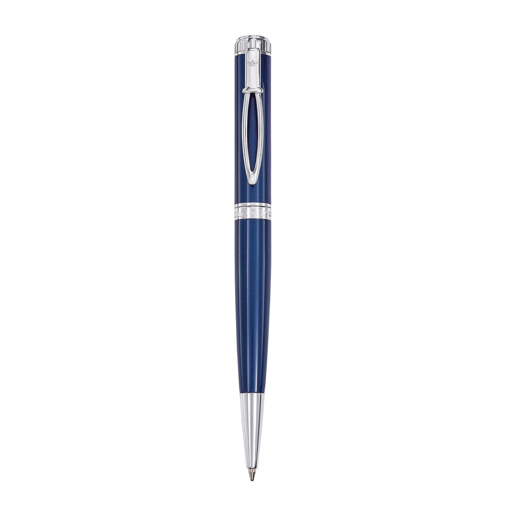 قلم بولبوينت باللون الأزرق وفضي من أوبتيما - OPTPN-0001