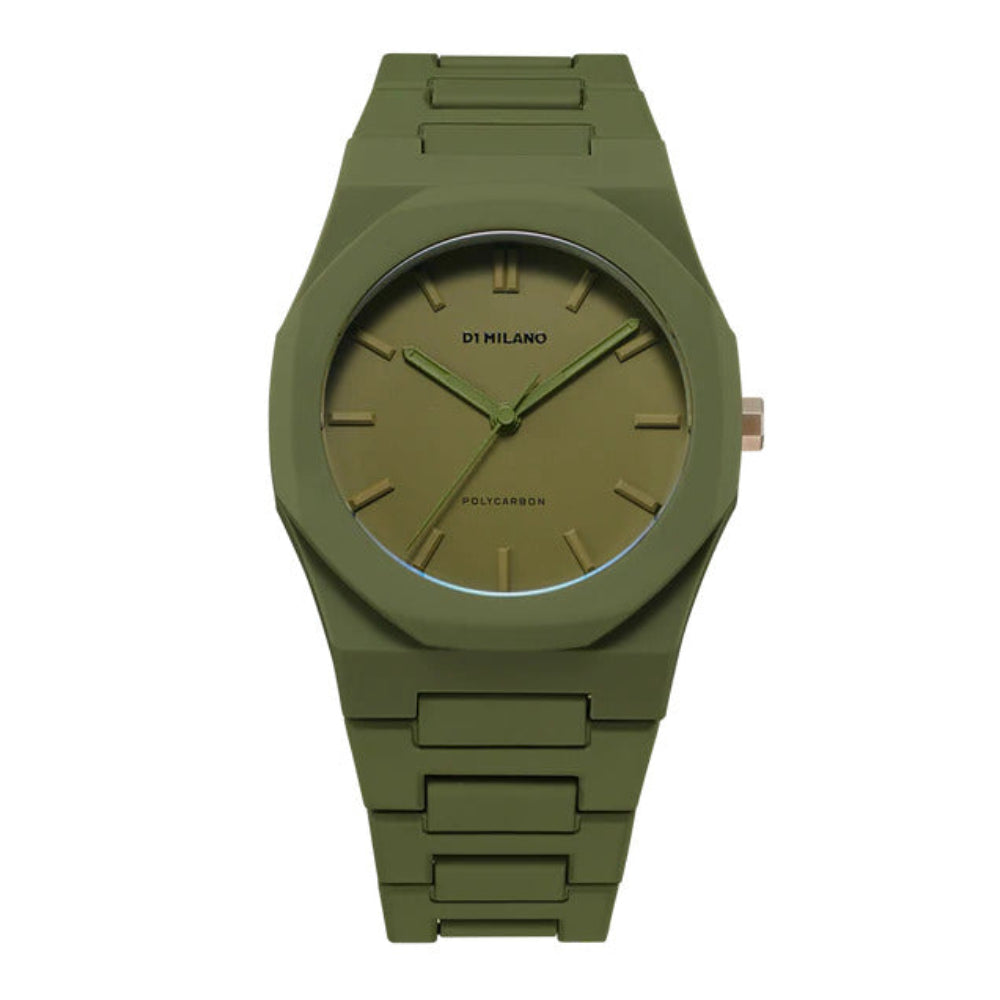 D1 Milano Men's Quartz Green Dial Watch - ML-0179