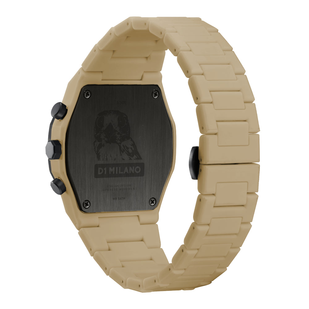 D1 Milano Limited Edition Men's Shaheen Falcon
 Watch, Quartz Movement, Black Dial - ML-0345